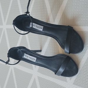 Steve Madden Black Sandal